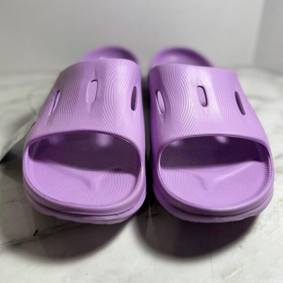 HOKA ONE - Ora Recovery Slide 3 Sandal - Violet Bloom - Sz M14 / W16 | NWOB - Picture 3 of 10